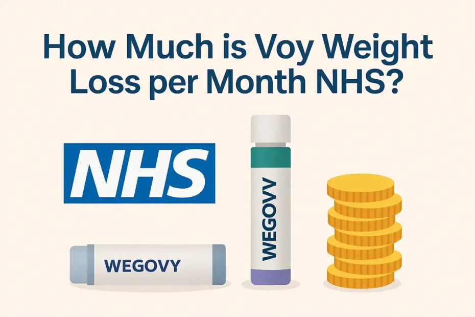 How Much Is Voy Weight Loss Per Month NHS